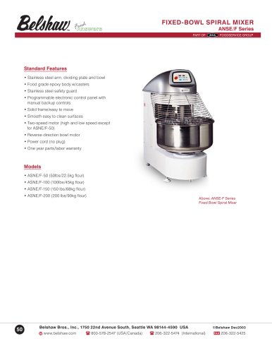 Spiral Mixers