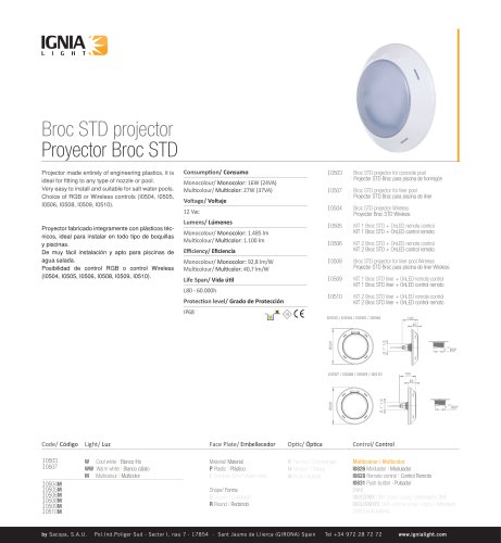 Broc STD projector