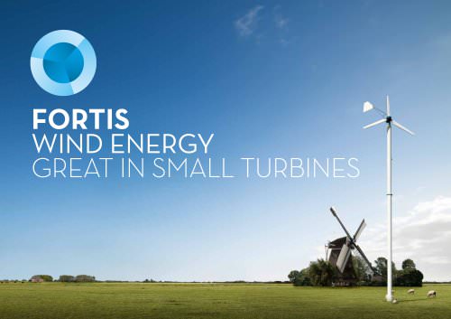 Fortis Wind Energy company brochure