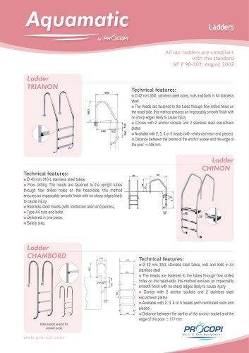 Aquamatic Ladders