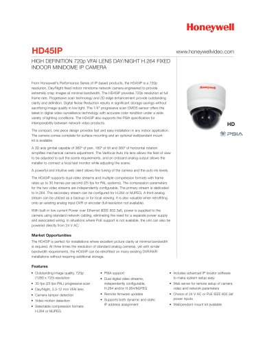 Datasheet HD45IP