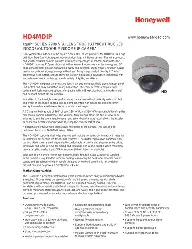 Datasheet HD4MDIP