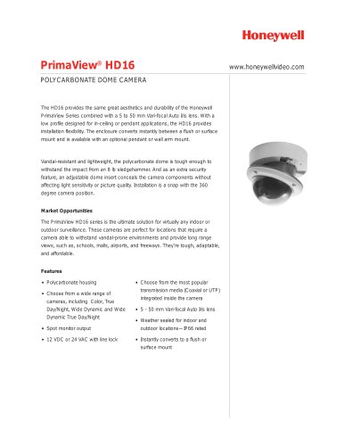 PrimaView® HD16