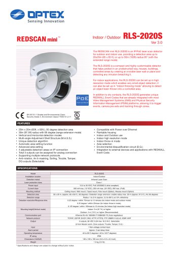 REDSCAN mini RLS-2020S