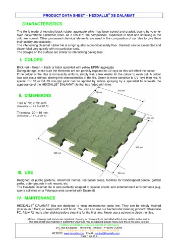 HEXDALLE® XE DALAMAT