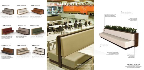 BANQUETTE RANGE