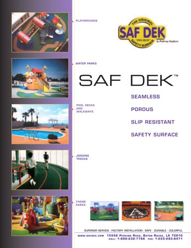 SefDek Brochure