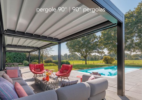 90° pergolas 2024