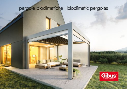 Bioclimatic pergolas 2024