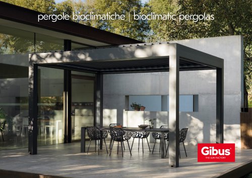 Bioclimatic pergolas 2026