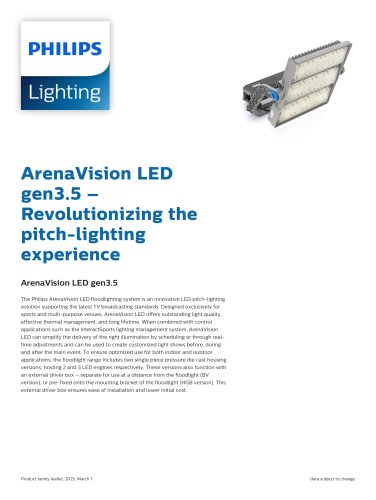 ArenaVision LED gen3.5