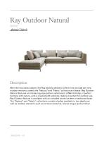 Ray Outdoor Natural SOFAS