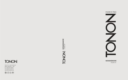 TONON NOVANTANOVE / book