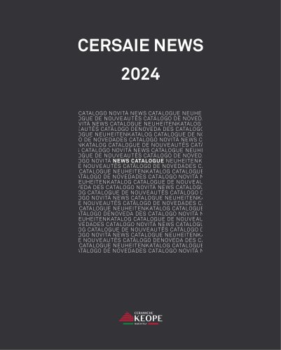 CATALOGO NEWS CERSAIE 2024