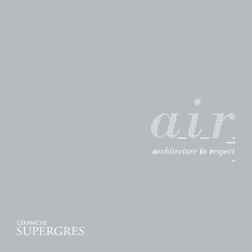 A.I.R - Architecture in Respect