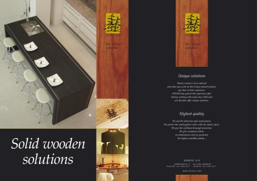 Solid wood solutions