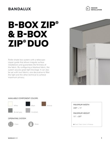 Zi-Box  ( inches )