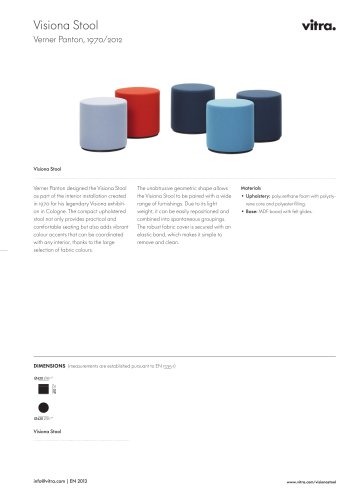 Visiona Stool Factsheet