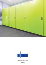 Washroom partition system PRIMO Kn