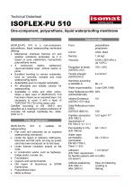 Technical Datasheet ISOFLEX-PU 510