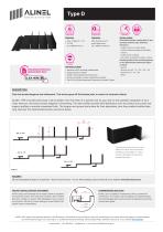 ALINEL Type D - Technical data sheet