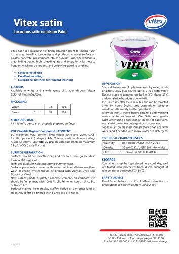 VITEX SATIN