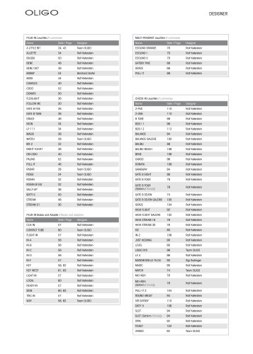 Introduction système luminaires