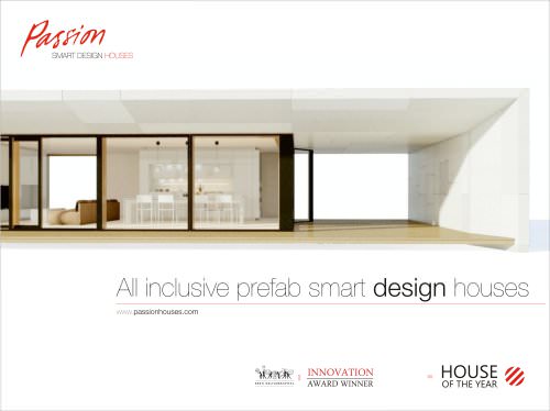 All inclusive prefab smart design houses