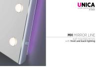 Unica, MH mirrors line Catalogue