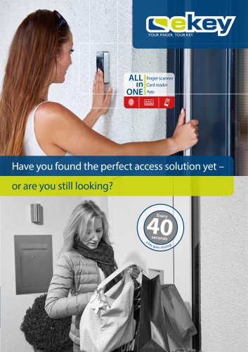 ekey All-in-One access solution