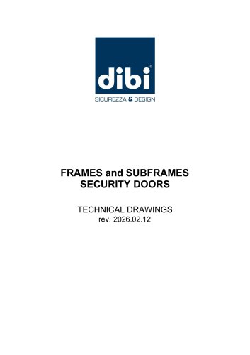 security doors istallation solutions technical drawings