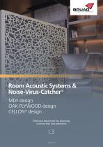 I.3 Technical Sheet Room Acoustic Systems & Noise Virus Catcher®