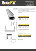 DRAIN-TECH H 83 / H 133 aluminium channels