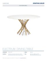 ELECTRUM DINING TABLE
