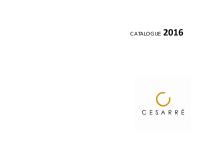 Catalogue Cesarré 2016