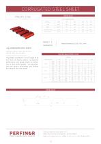 PROFILE 56 mm CORRUGATED STEEL SHEET