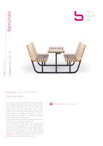 URBAN PIC NIC M Benches