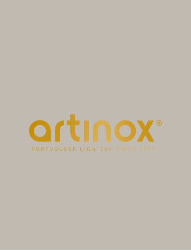 ARTINOX 2018 Catalog