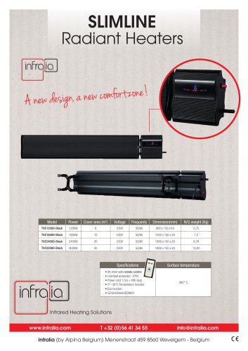 Infrared Radiant Heaters Infralia