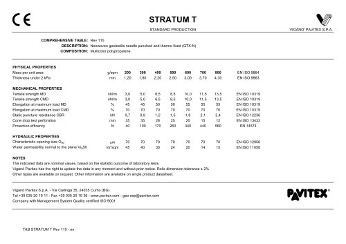 STRATUM T