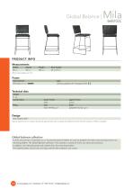 Mila bar stool | Global balance