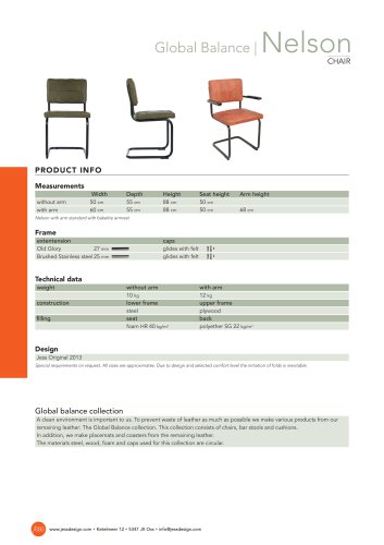 Nelson chair | Global balance