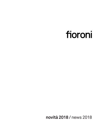 Fioroni Novita 2018