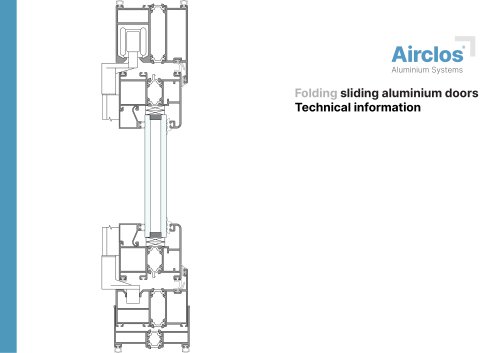 Technical data sheet - Bifold doors