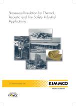 KIMMCO Stonewool Insulation for Thermal, Acoustic and Fire Safety Building Applications Catalogue