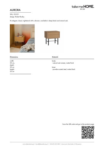 Aurora - Product Sheet