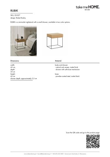 Rubik - Product Sheet
