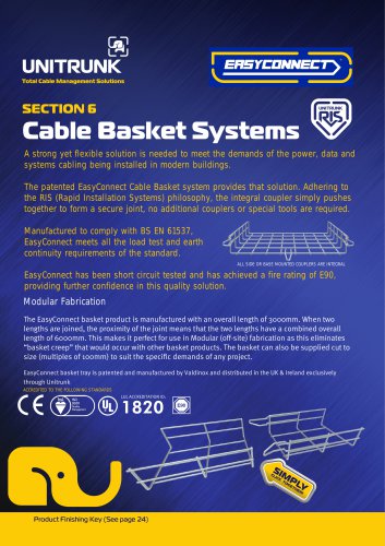 CABLE BASKET TRAY