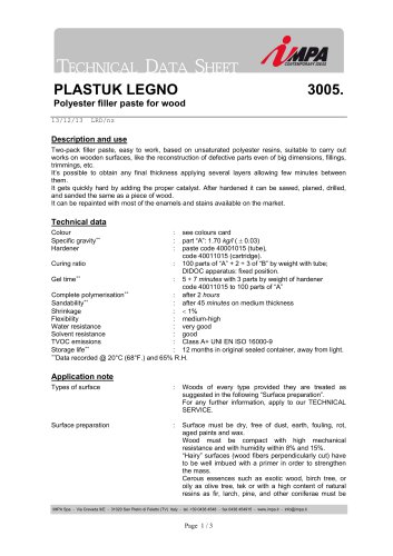 3005 PLASTUK LEGNO