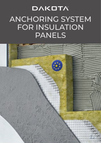 ANCHORING SYSTEM FOR INSULATION PANELS